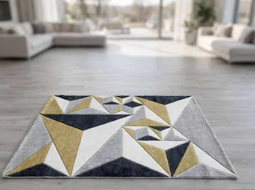  Franco 2396 yellow-gray-blue (sárga-szürke-kék) szőnyeg120x170cm