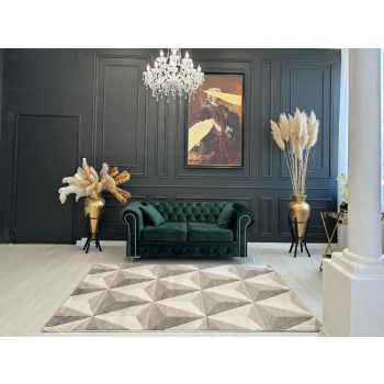   Franco 2396Barna-Bézs (Brown-Beige) színű szőnyeg 120x170 cm