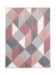 Franco rombusz mintás puder-gray (puder-szürke) szőnyeg 120x170cm