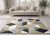 Franco rombusz mintás yellow-gray (sárga-szürke) szőnyeg  60x220cm