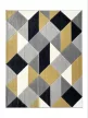Franco rombusz mintás yellow-gray (sárga-szürke) szőnyeg  60x220cm