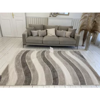   Franco ob2400 Barna-Bézs (Brown-Beige) színű szőnyeg 60x110cm