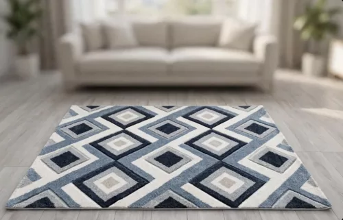 Franco 2404 blue-gray (kék-szürke) szőnyeg      60x110cm