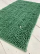 Textil zöld (green) fürdőszobai szőnyeg 50x80 cm