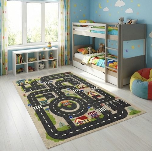 Gyerek szőnyeg autópályás 41017 160x240cm