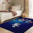 Űrhajós mintás gyerekszőnyeg 130x180 cm