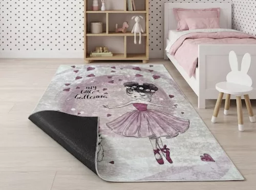 Balerina mintás gyerekszőnyeg 130x180 cm