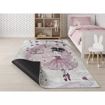 Balerina mintás gyerekszőnyeg 70x140 cm