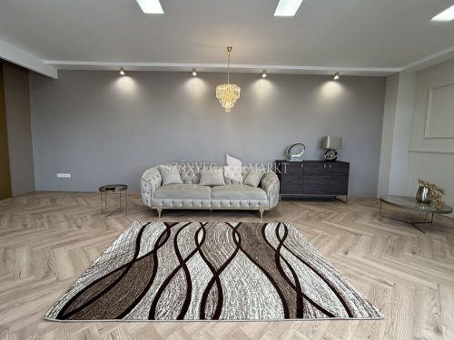 Karizm beige-brown hullámos (Beige) szőnyeg  60x110 cm