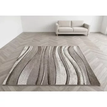 Karizma Bézs-barna hullámos 98 (Beige) szőnyeg    60x220