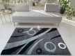 Karizma Szürke Fekete Karikás minta 146 (grey-black) szőnyeg  150x230