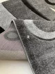 Karizma Szürke Fekete Karikás minta 146 (grey-black) szőnyeg  150x230