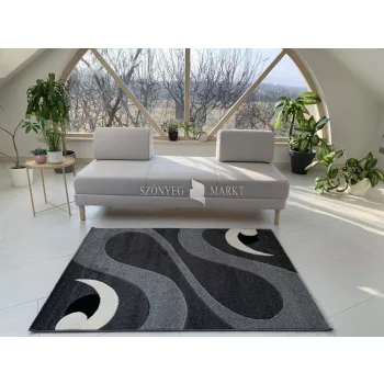 Karizma Szürke Fekete 46 (grey-black) szőnyeg    60x220