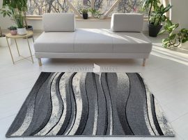 Karizma Szürke hullámos (Grey) szőnyeg      200x290