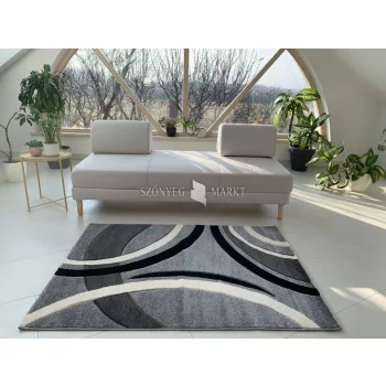 Karizma Szürke hullámos 8241 (Grey) szőnyeg  200x290