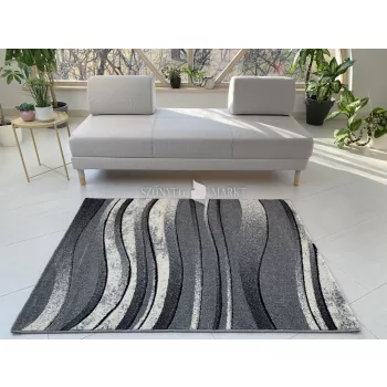Karizma Szürke hullámos (Grey) szőnyeg    60x220