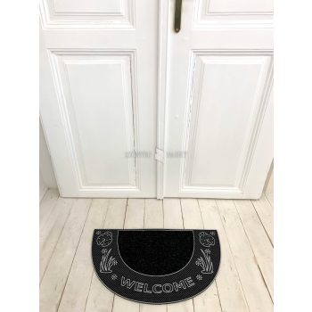 Kültéri Lábtörlő fekete WELCOME katicás 45x70cm