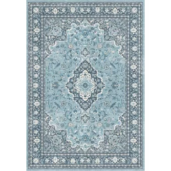 Carpetum kék klasszikus mintás vintage szőnyeg 50x80 cm