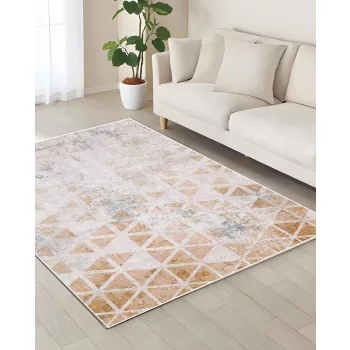 Loomi szürke alapon arany mintájú szőnyeg 160x200