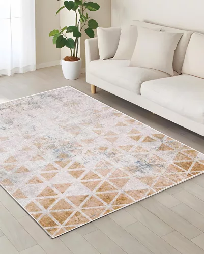 Loomi szürke alapon arany mintájú szőnyeg 120x180