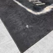 Konyhai szőnyeg 2032 fekete mintás 70x200 cm