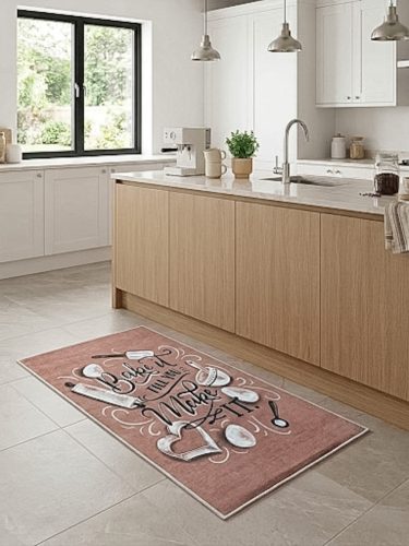 "Süssünk" barna konyhai szőnyeg 60x180 cm