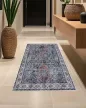Carpetum piros-kék mintás vintage szőnyeg 120x180