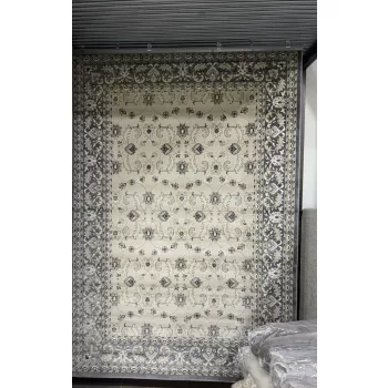 Zita 5699 fehér-szürke klasszikus szőnyeg 200x290