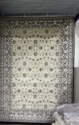 Zita 5699 fehér-szürke klasszikus szőnyeg 200x290