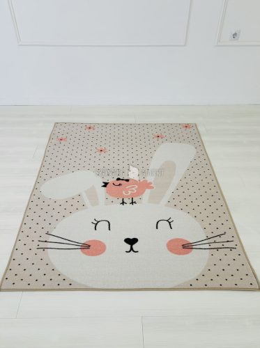 Nyuszis gyerekszőnyeg 80x120 cm