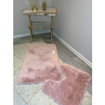   Scott Rózsaszín kettő részből álló fürdőszobai szőnyeg szett 50x80 cm 