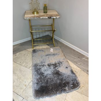 Scott Szürke fürdőszobai szőnyeg 50x80 cm 