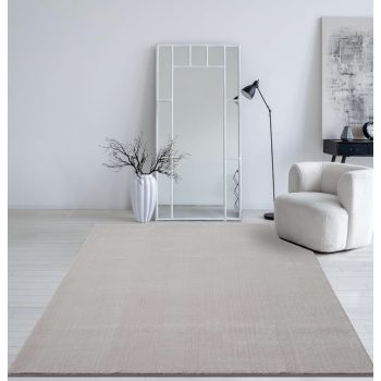   Homokbarna színű plüss shaggy szőnyeg, 40x70cm, Star Shaggy