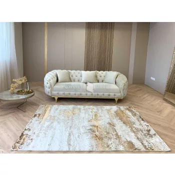 Sunset márvány mintás szőnyeg 8385 (Gold) 60x110