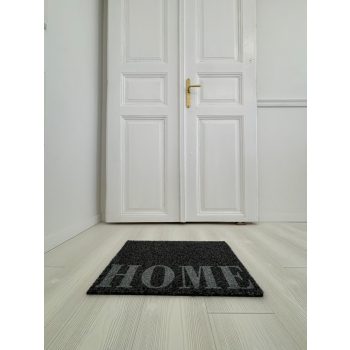 'Home' antracit szennyfogó szőnyeg 40x70 cm