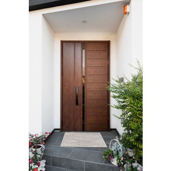 Szürke lábtörlő 45x70 cm