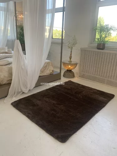Vajpuha shaggy sebano Barna (Brown) 50x80