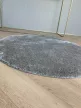 Vajpuha kerek shaggy sebano Szürke (Grey) 80x80