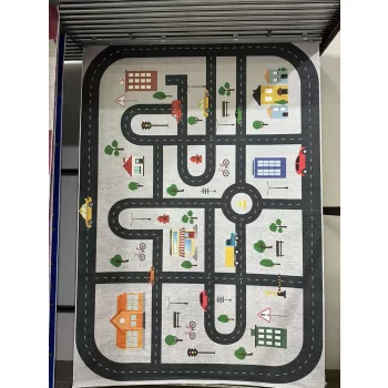 Városközpont mintás gyerekszőnyeg 160x230 cm