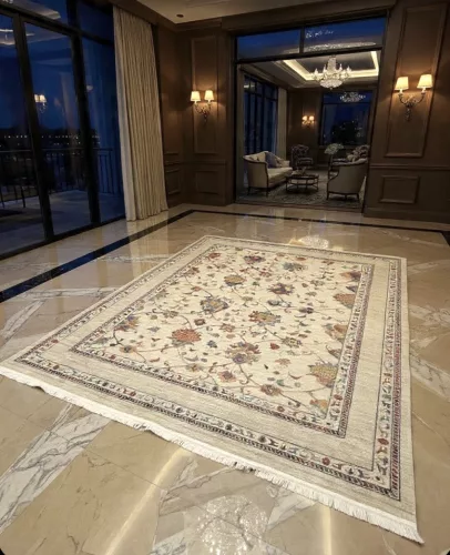 Velvet klasszikus bézs szőnyeg 240x330 cm