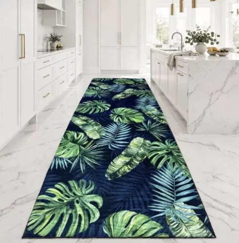 Konyhai monstera szőnyeg 60x180
